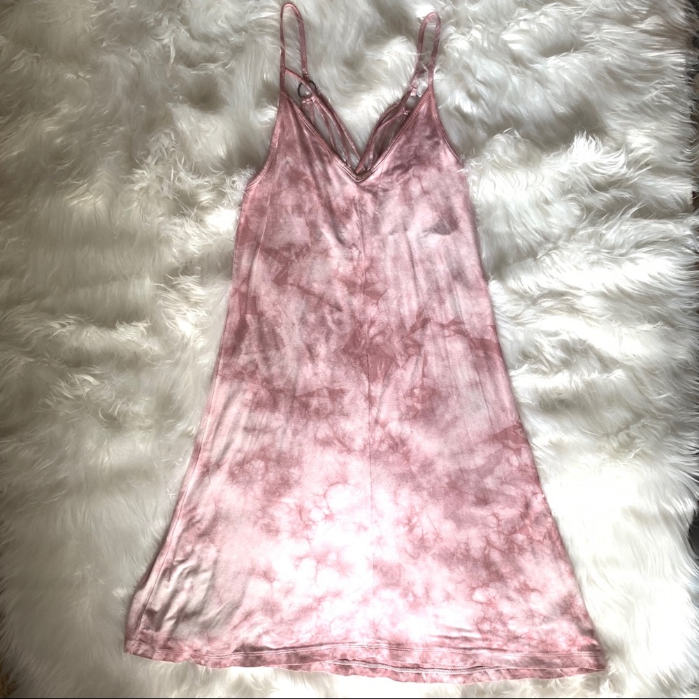 Tie Die American Eagle Strappy Dress